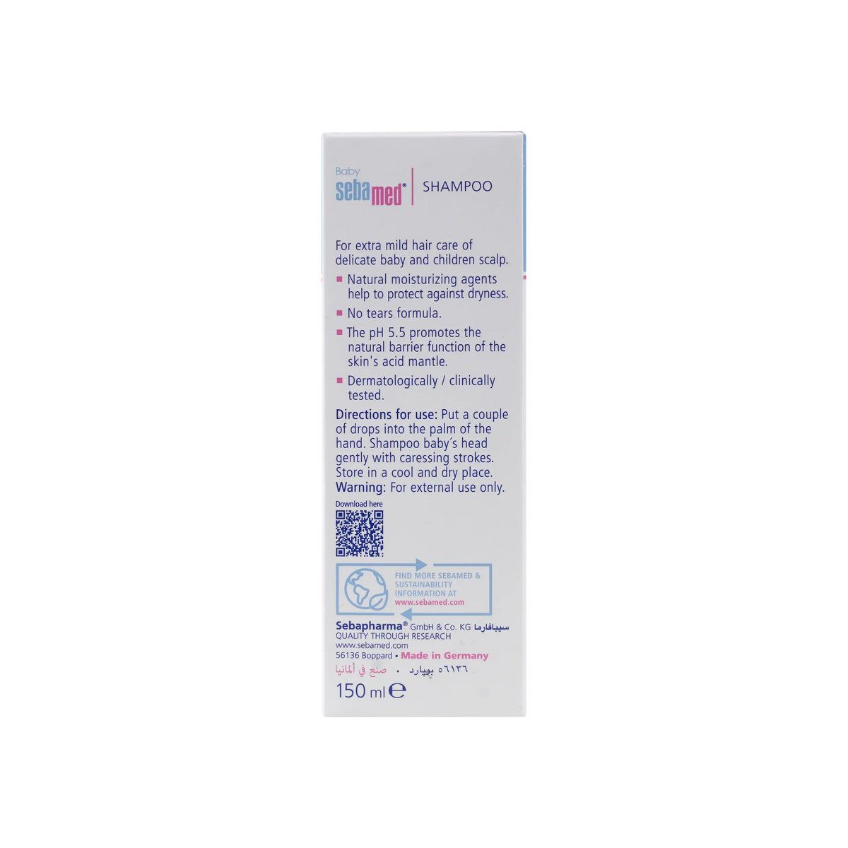 17083-Sebamed Baby Shampoo 150ml +1