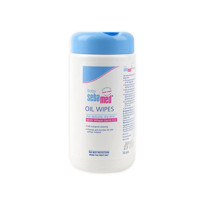 17088-Sebamed Baby Oil Wipes 70Pcs