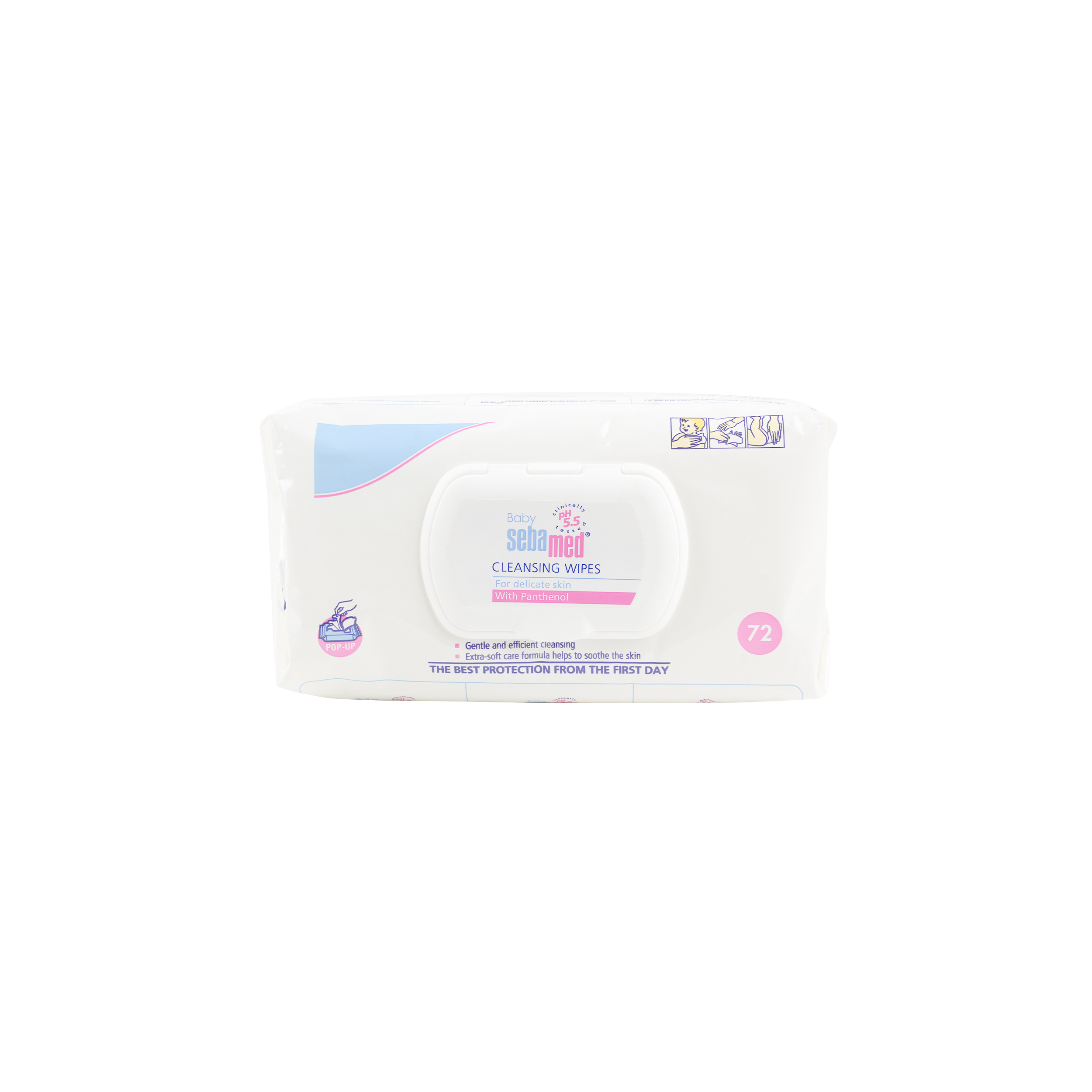 Sebamed Baby Cleansing Wipes 72Pcs