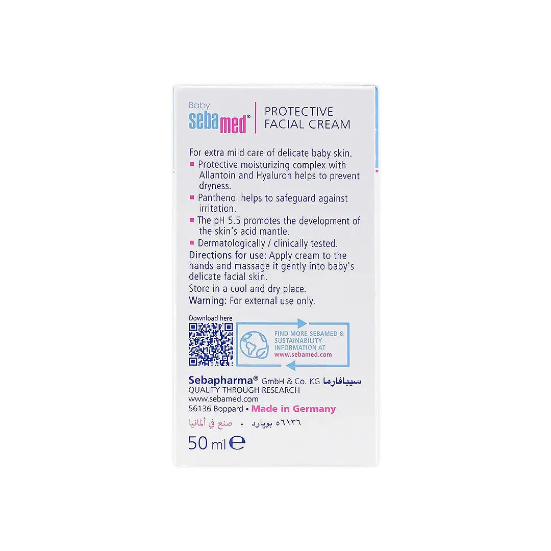 17097-Sebamed Baby Protective Facial Cr.50ml +5