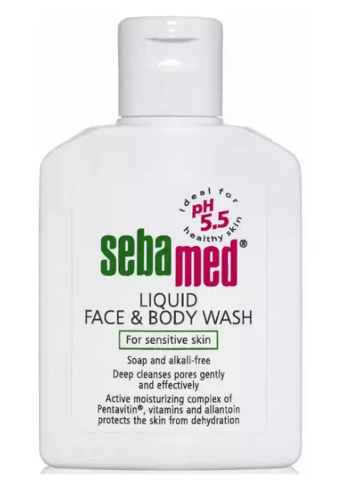17116-Sebamed Face &amp; Body Wash 200ml +4