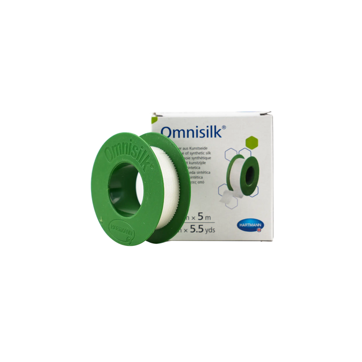 17249-Hartmann Omnisilk Tape 1.25cmx5m 1pc