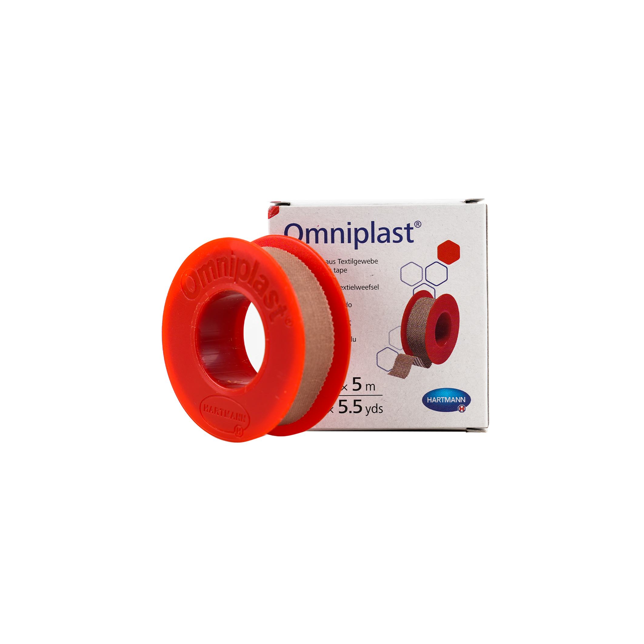 Hartmann Omniplast Tape 1.25cmx5m 1pc