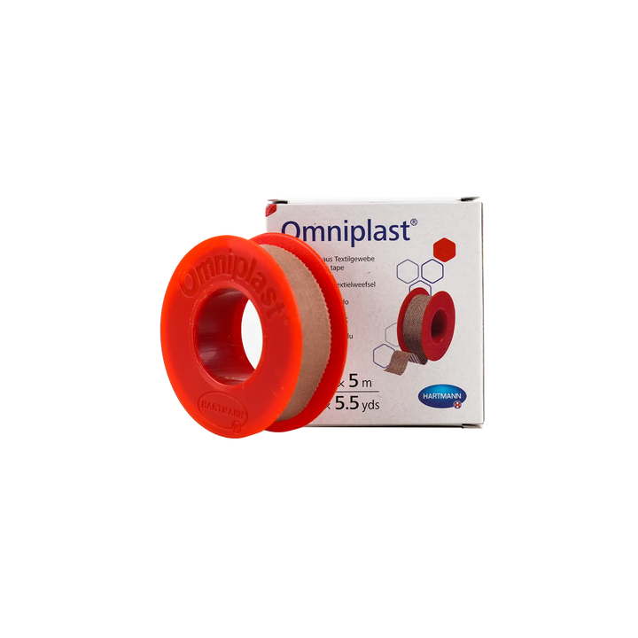 17250-Hartmann Omniplast Tape 1.25cmx5m 1pc