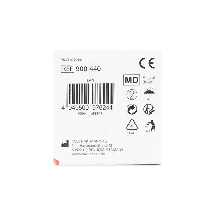 17250-Hartmann Omniplast Tape 1.25cmx5m 1pc +4