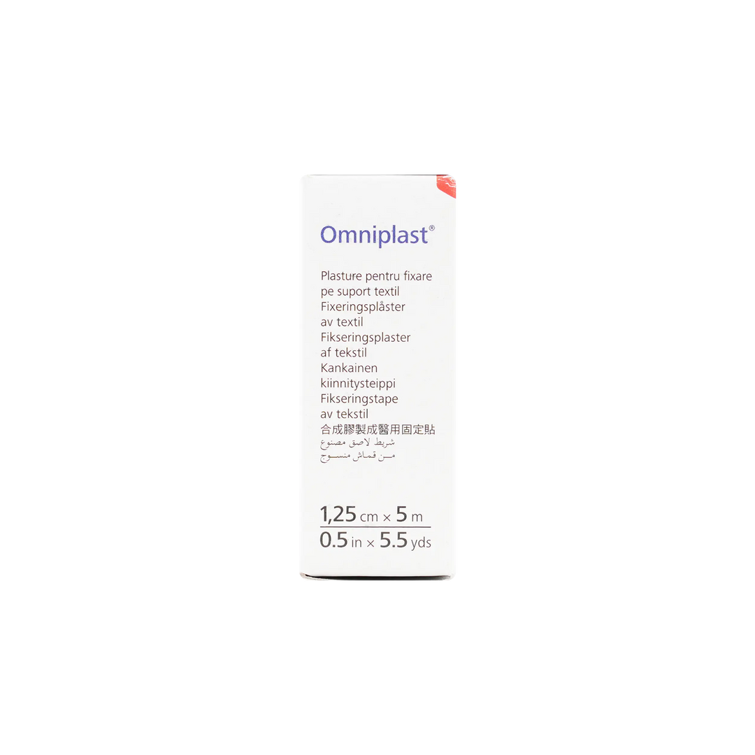 17250-Hartmann Omniplast Tape 1.25cmx5m 1pc +3