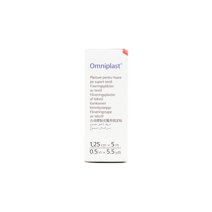 17250-Hartmann Omniplast Tape 1.25cmx5m 1pc +3
