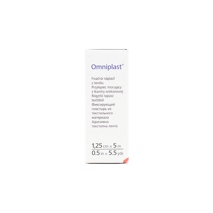 17250-Hartmann Omniplast Tape 1.25cmx5m 1pc +2
