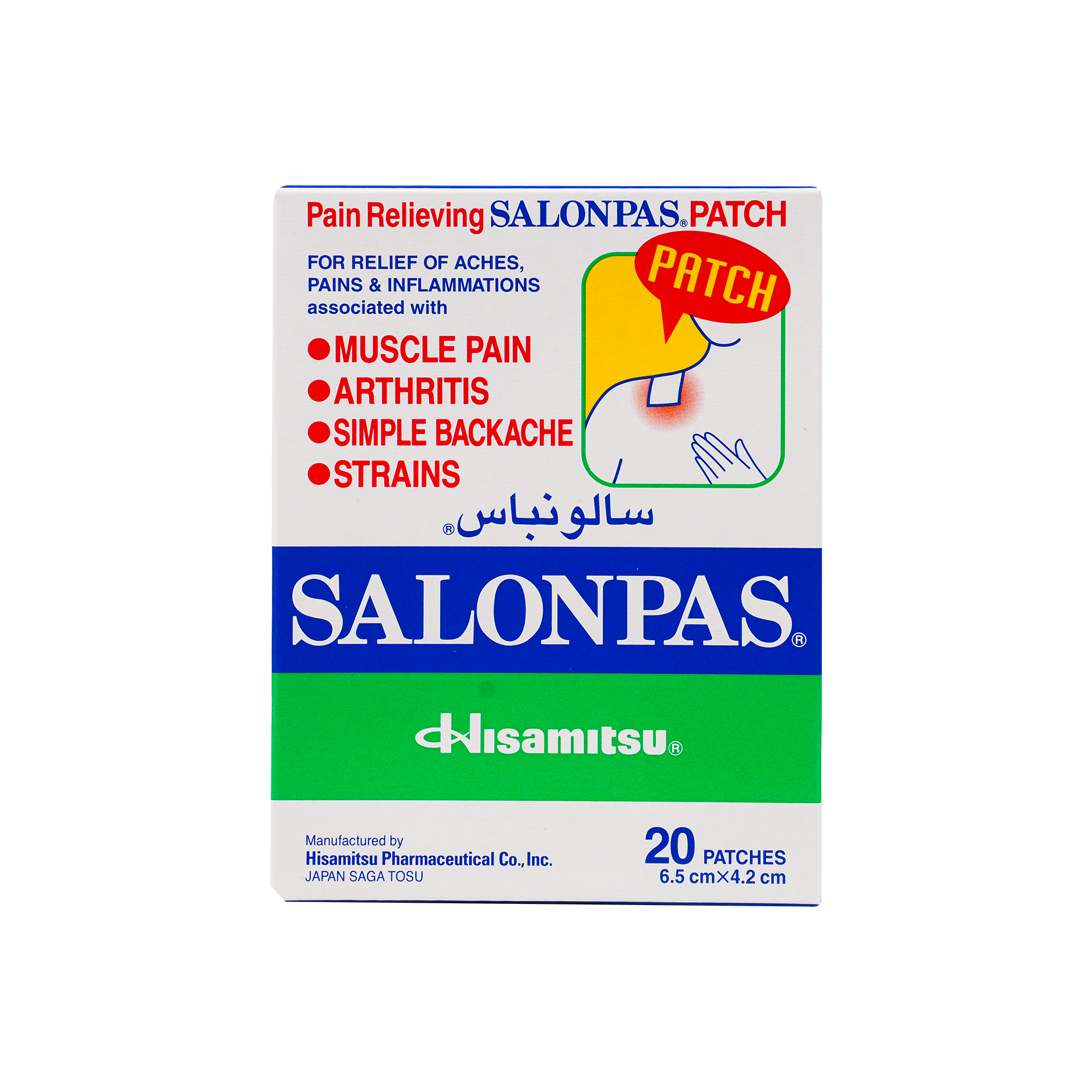 SALONPAS 20 PATCH