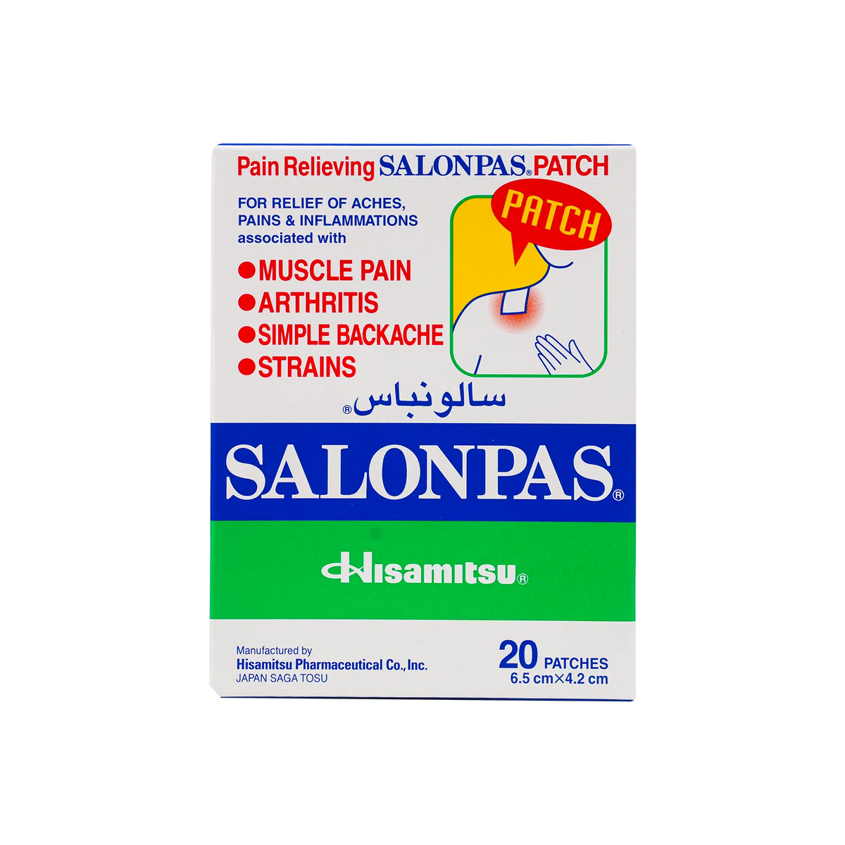 17267-Salonpas 20 Patch
