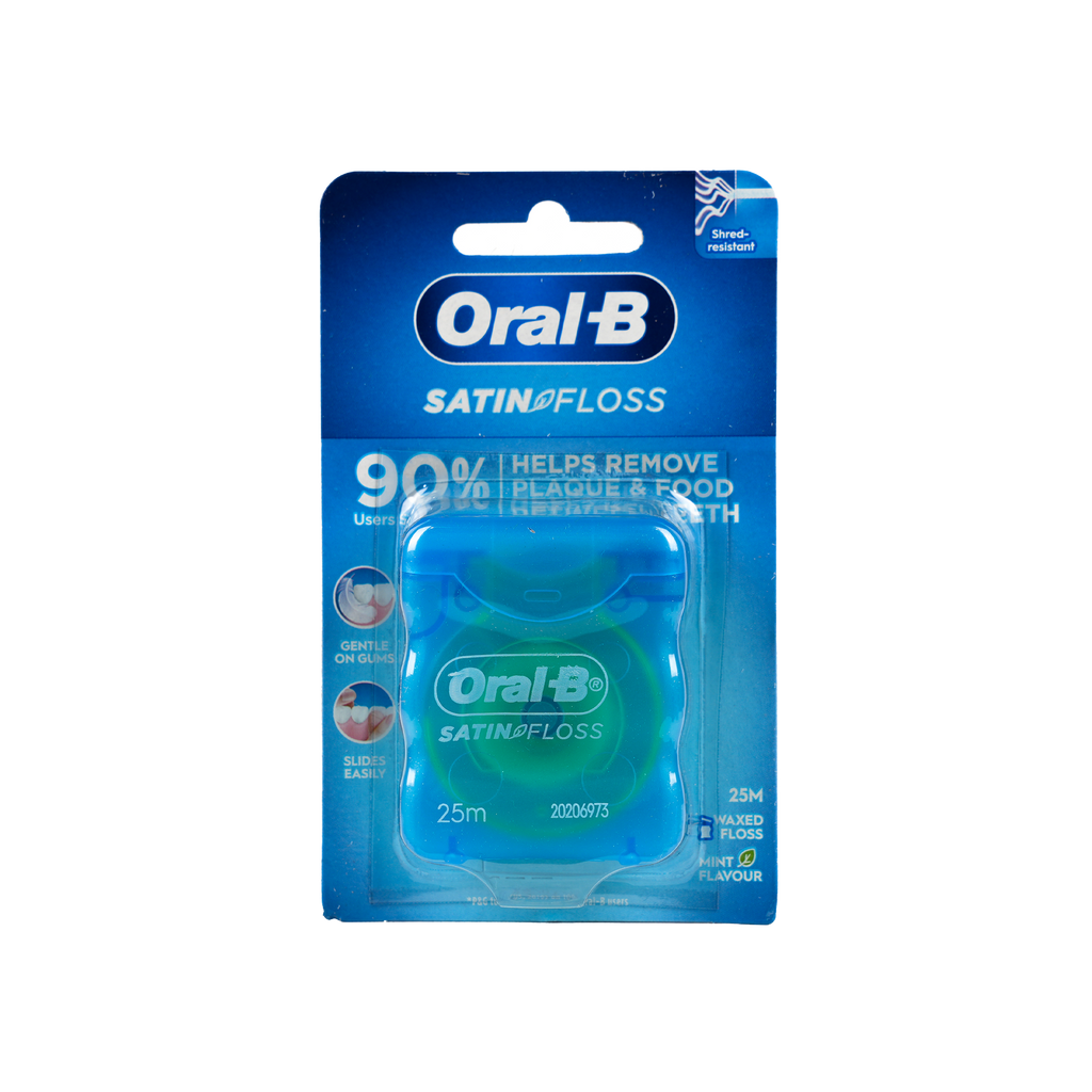 ORAL-B SATIN FLOSS MINT 25M 470951