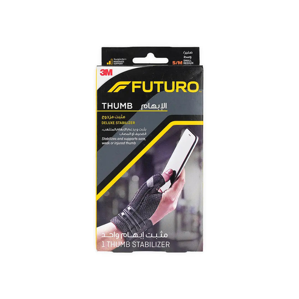 Futuro Thumb Deluxe Stabilizer Black-45843 S/M