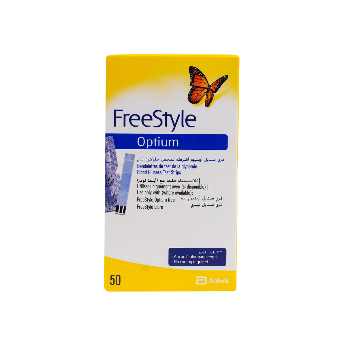 17427-FreeStyle Optium 50 Strips