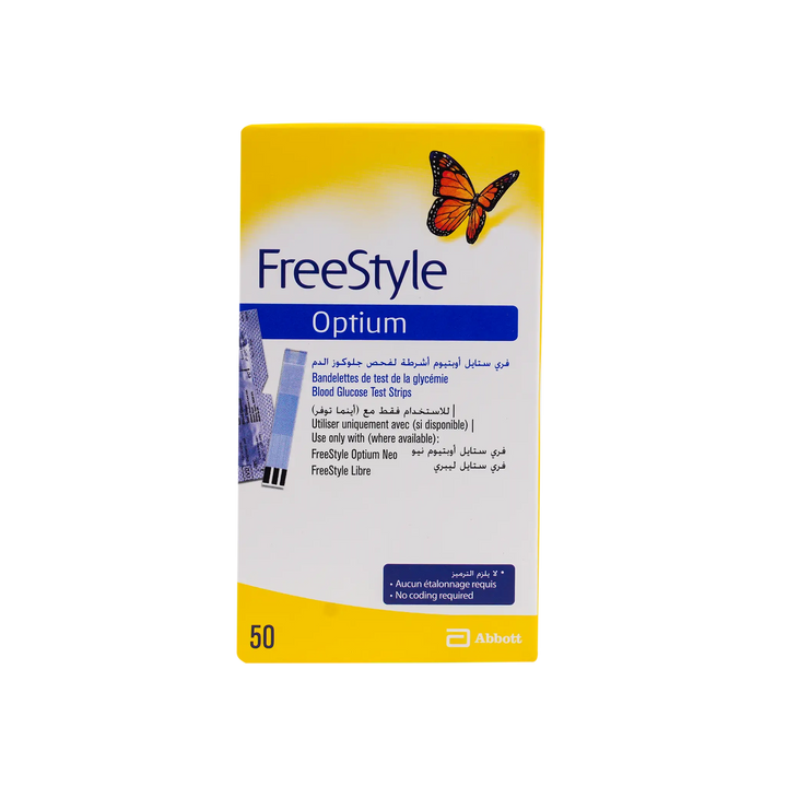 17427-FreeStyle Optium 50 Strips