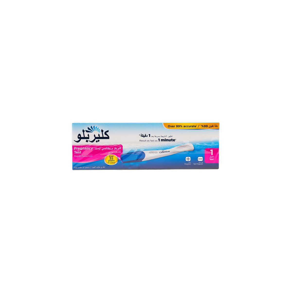 17456-Clearblue Pregnancy Test Single