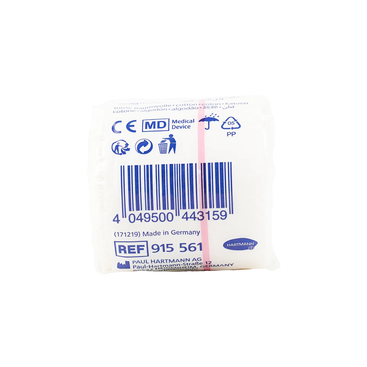 17461-Hartmann Hospicrepe 5cmx4.5m 1pc +1