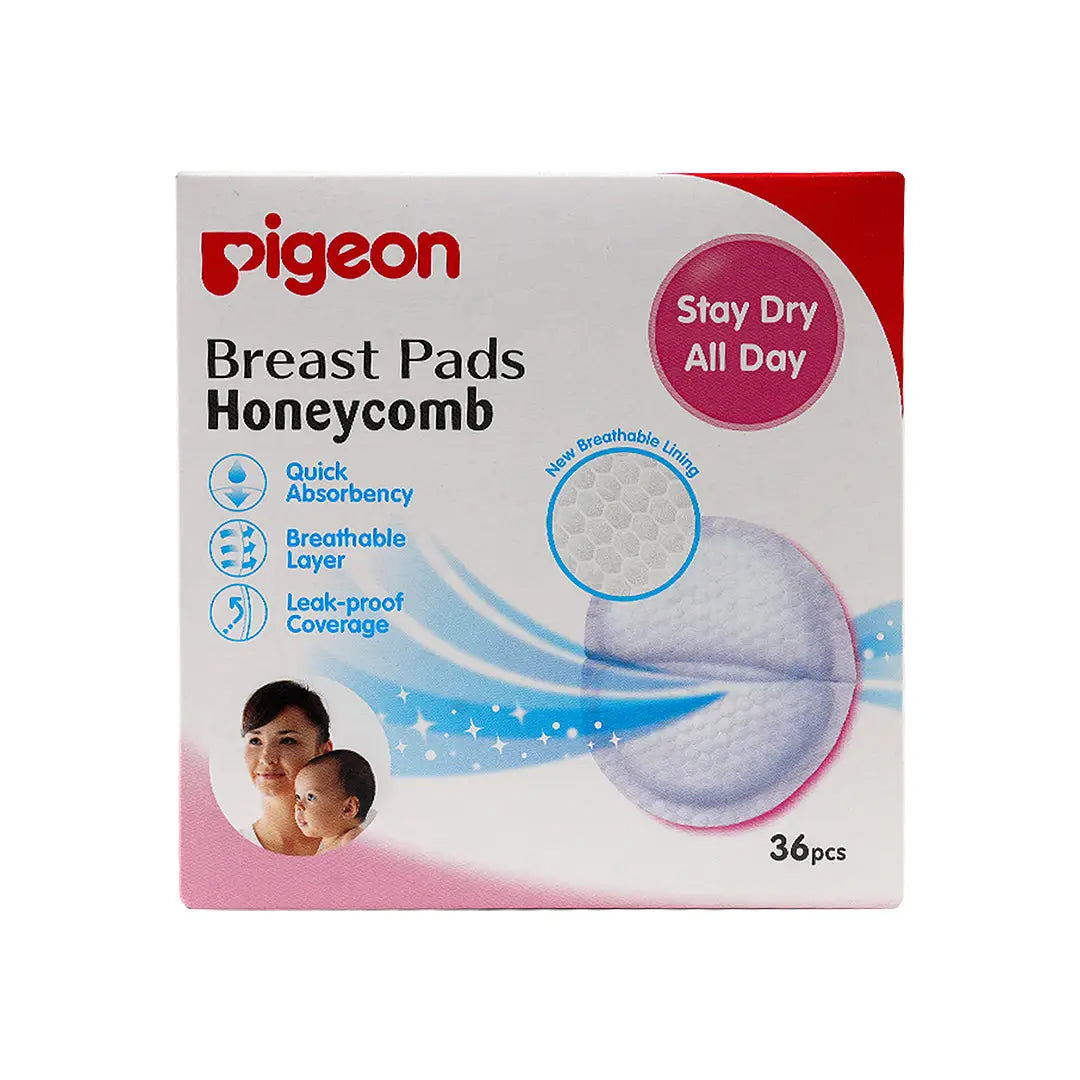 17658-Pigeon Breast Pads Honeycomb 36Pcs
