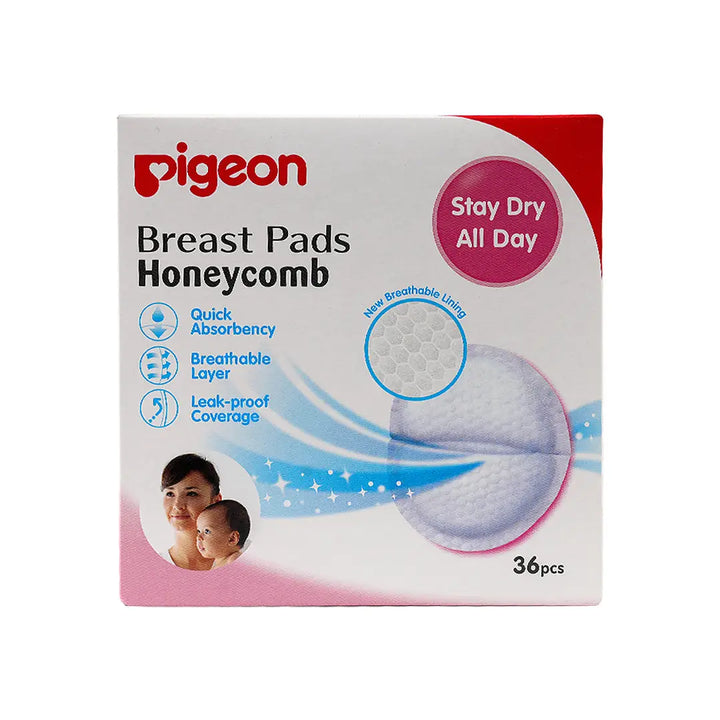 17658-Pigeon Breast Pads Honeycomb 36Pcs