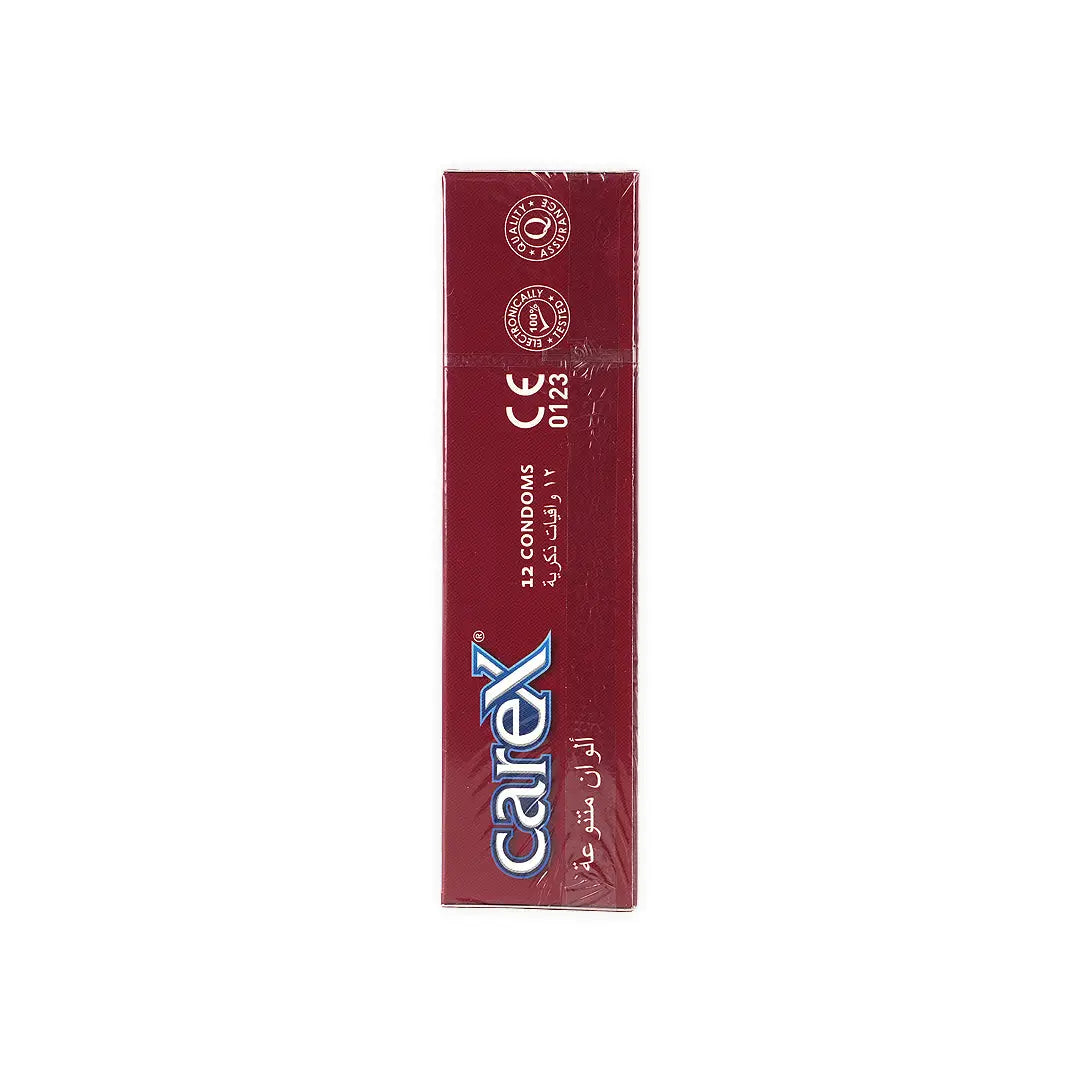 17682-Carex Colours Condoms 12pcs +2
