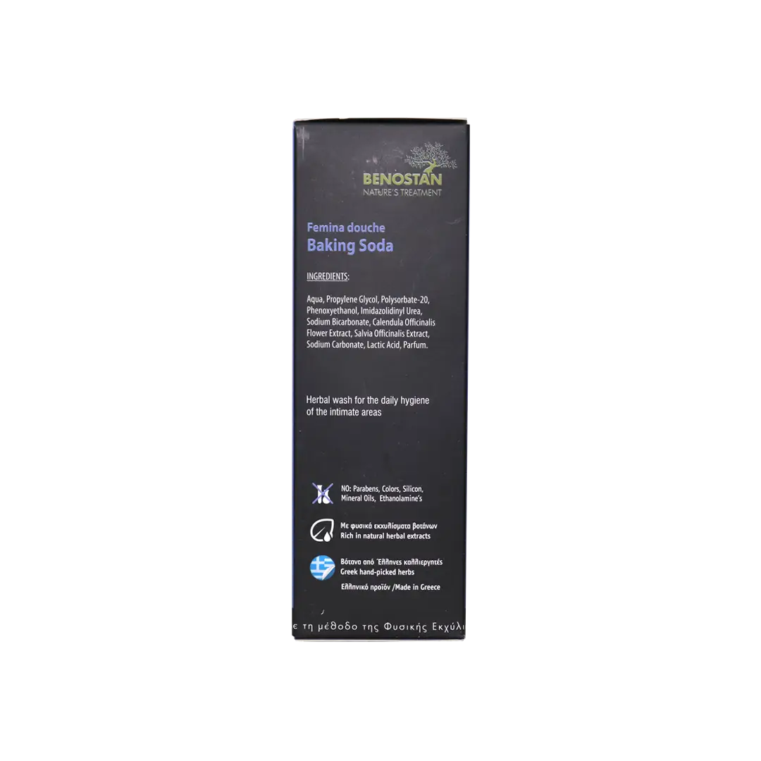 17731-Benostan Femina Baking Soda Douche 2x150ml +4