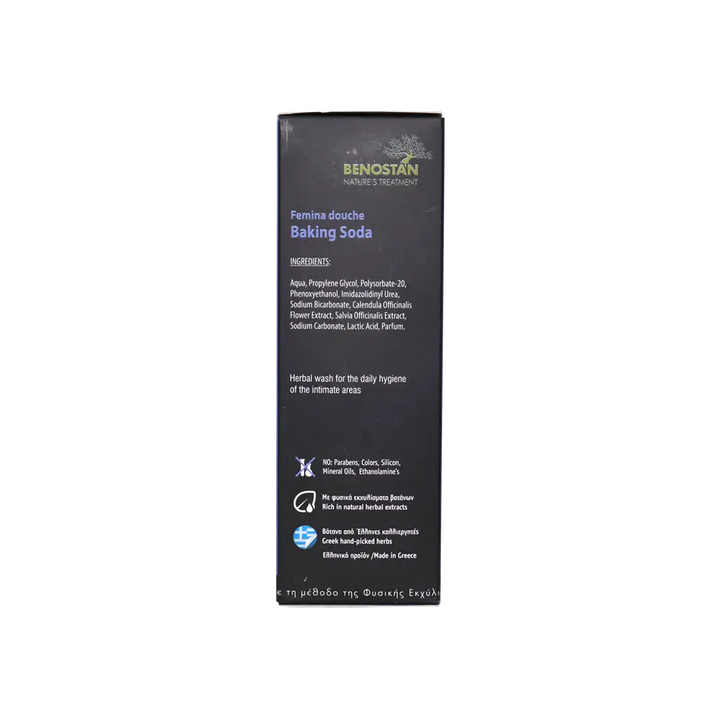 17731-Benostan Femina Baking Soda Douche 2x150ml +4