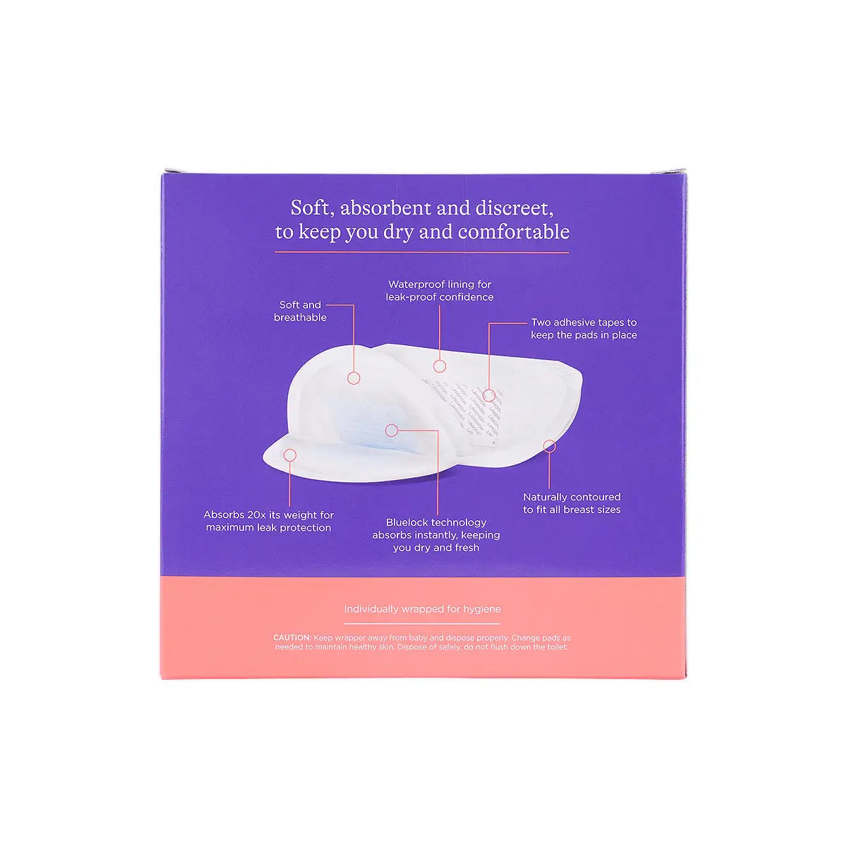 17783-Lansinoh Disposable Breast Pads 24Pcs +4