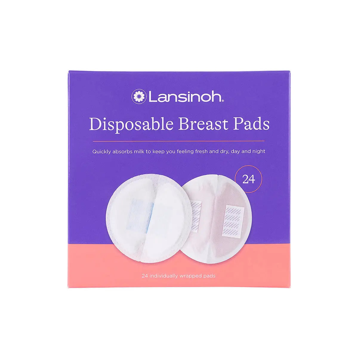 17783-Lansinoh Disposable Breast Pads 24Pcs +1