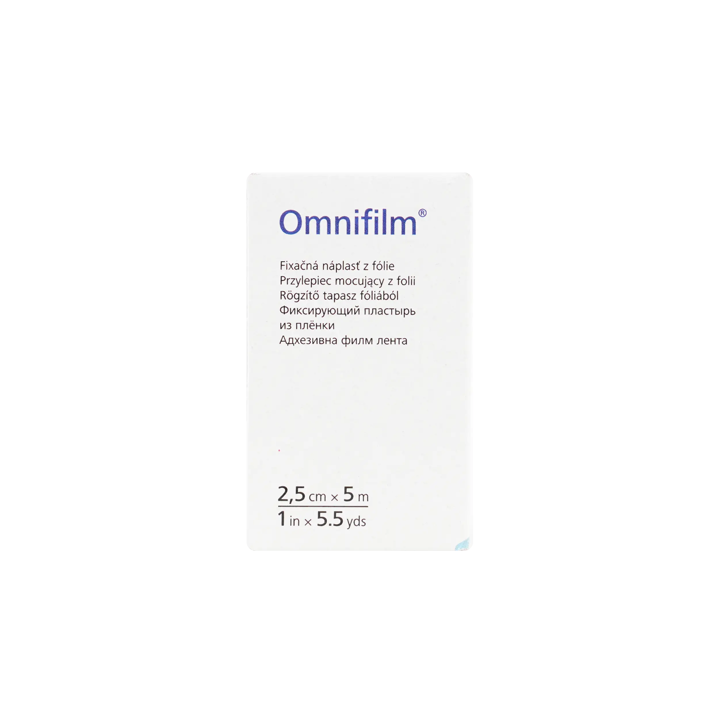 Hartmann Omnifilm Tape 2.5cmx5m 1pc