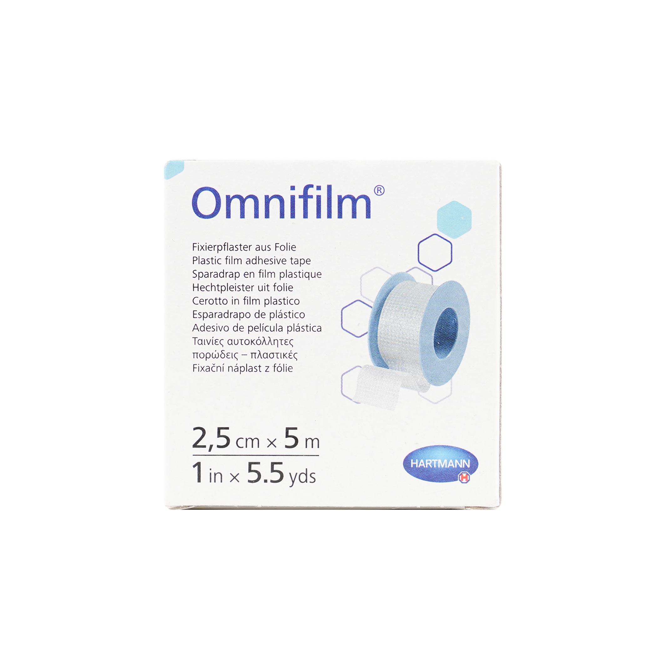 Hartmann Omnifilm Tape 2.5cmx5m 1pc