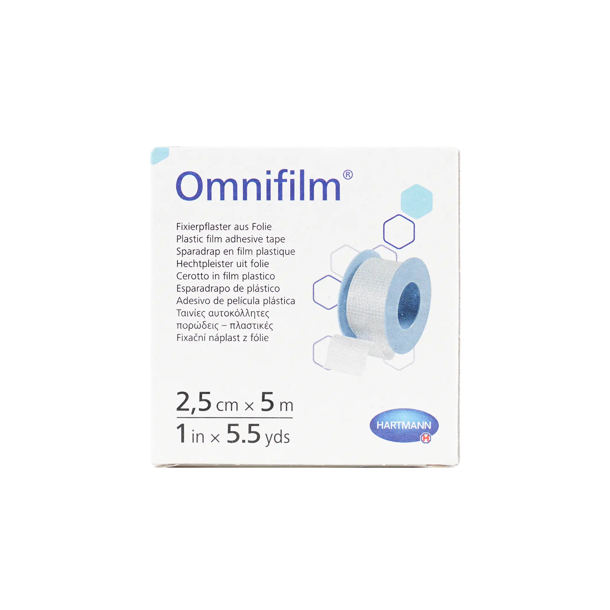 Hartmann Omnifilm Tape 2.5cmx5m 1pc