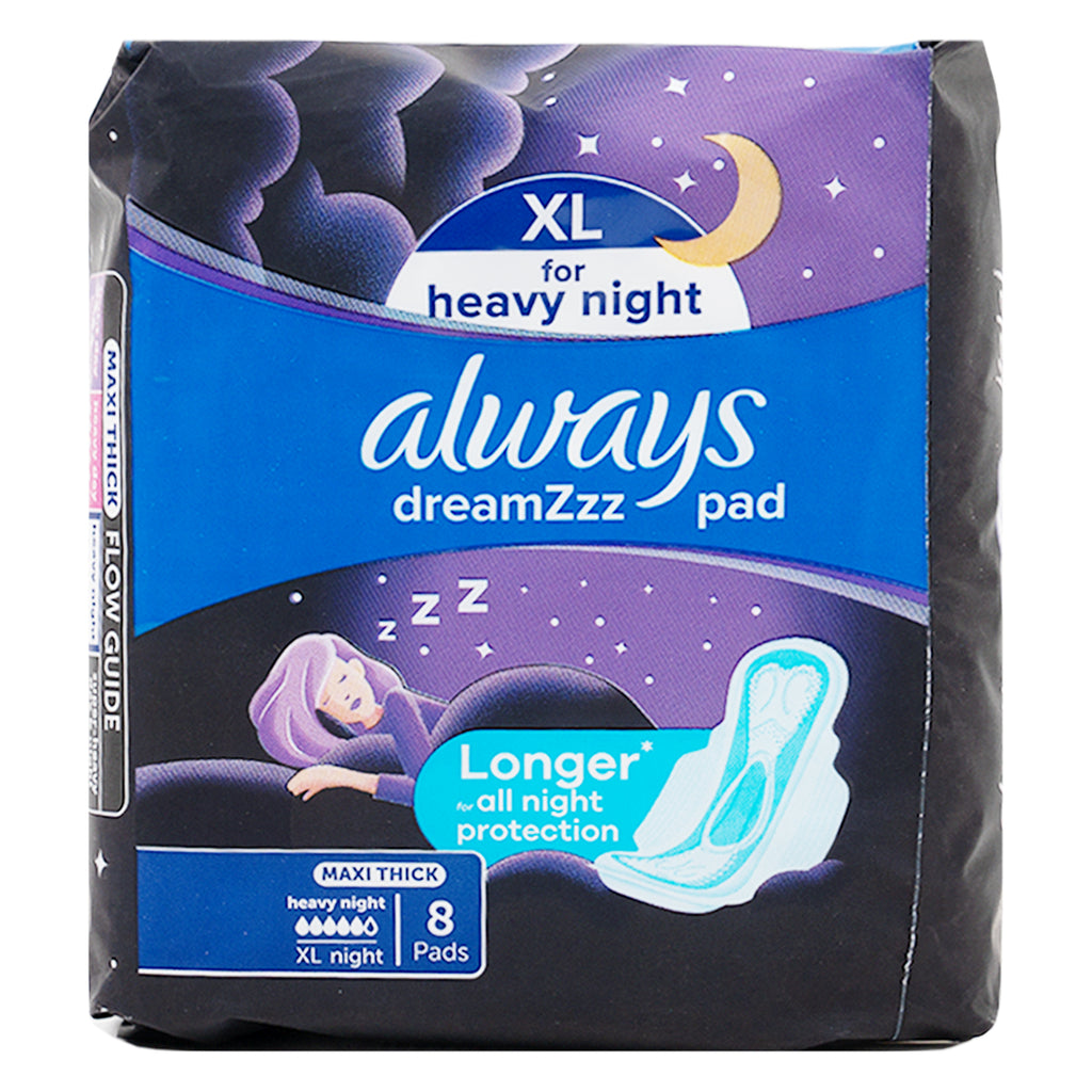 Always Dreamzzz Pad Heavy Night 8 Pads - XL-2025