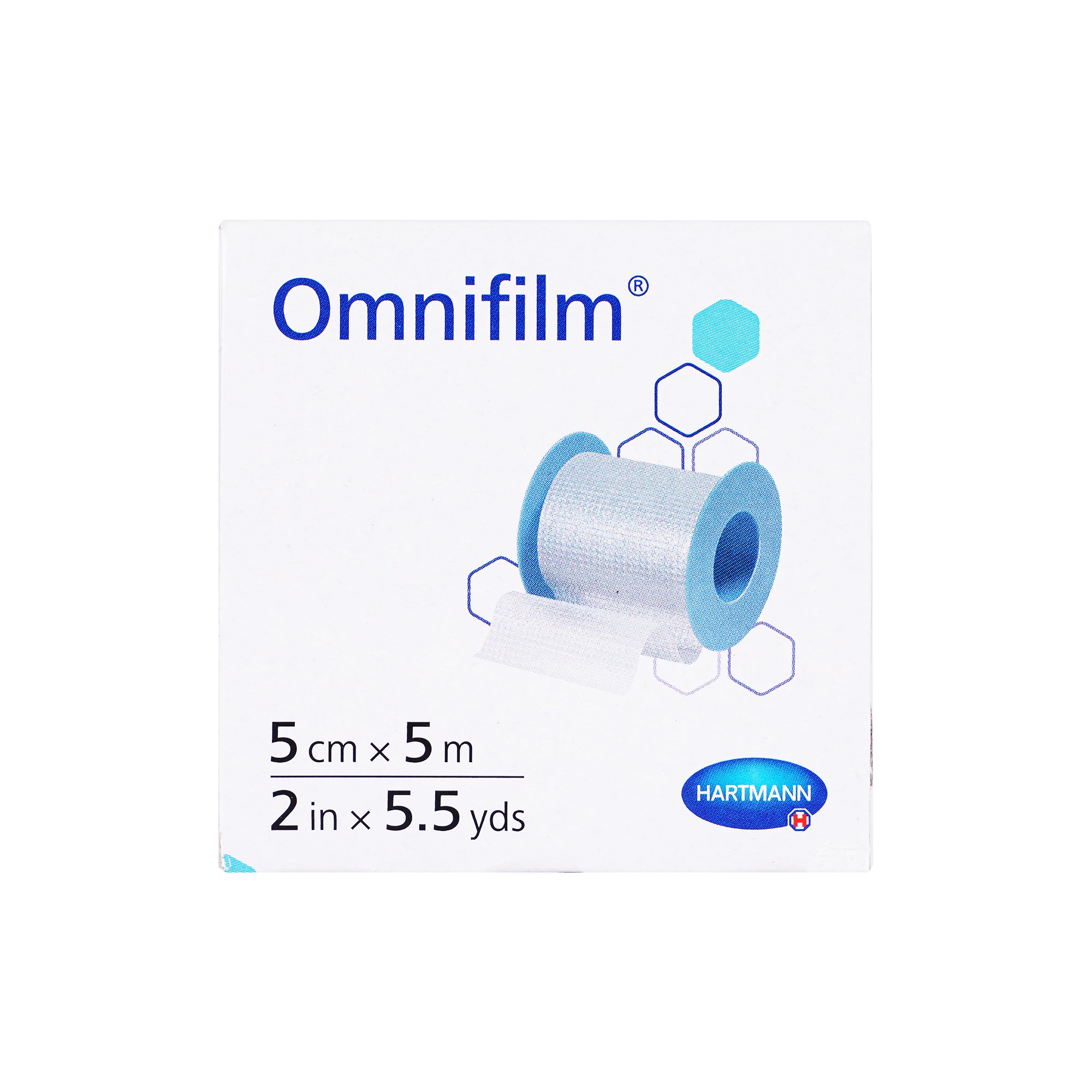 18022-Hartmann Omnifilm Tape 5cmx5m 1pc 