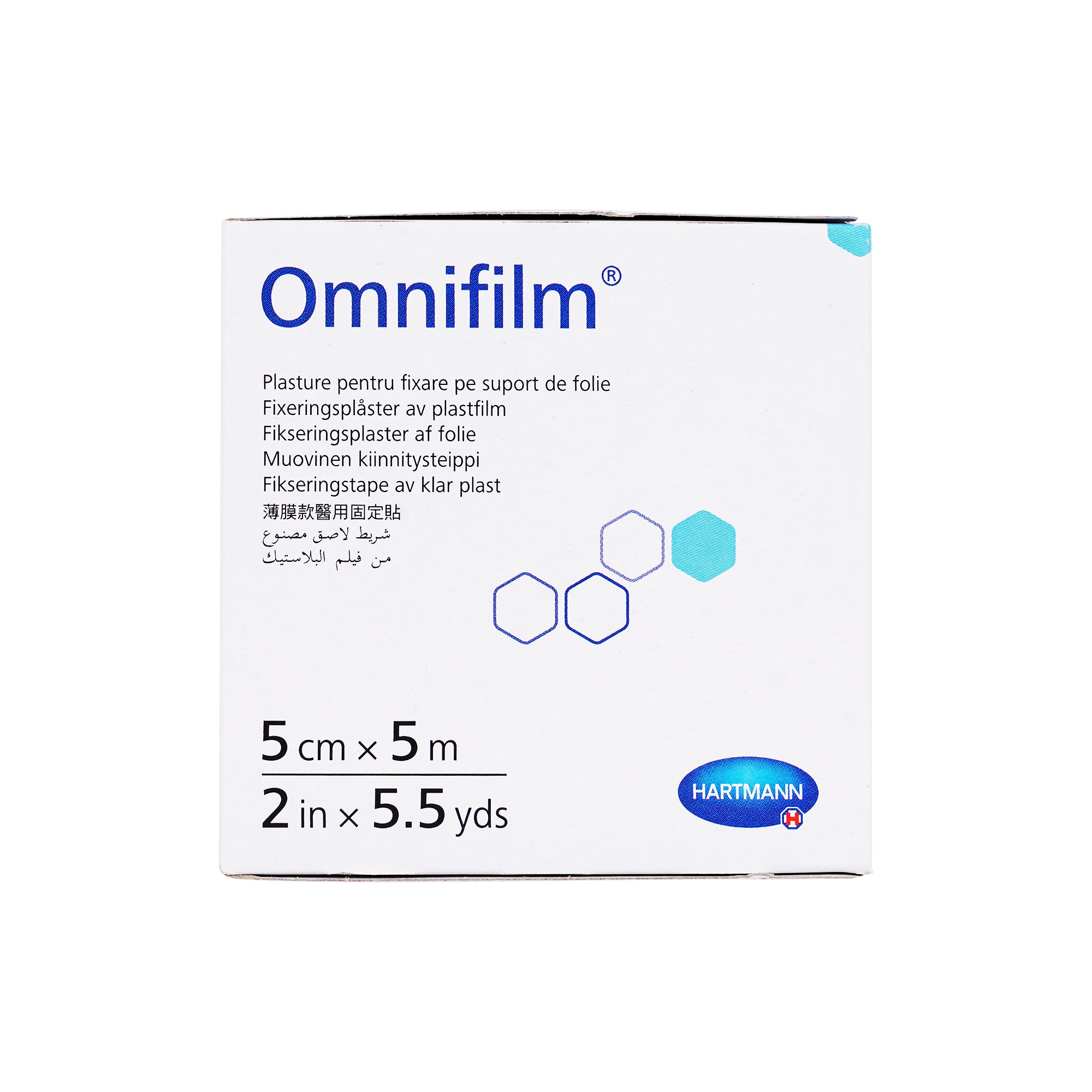 18022-Hartmann Omnifilm Tape 5cmx5m 1pc +2
