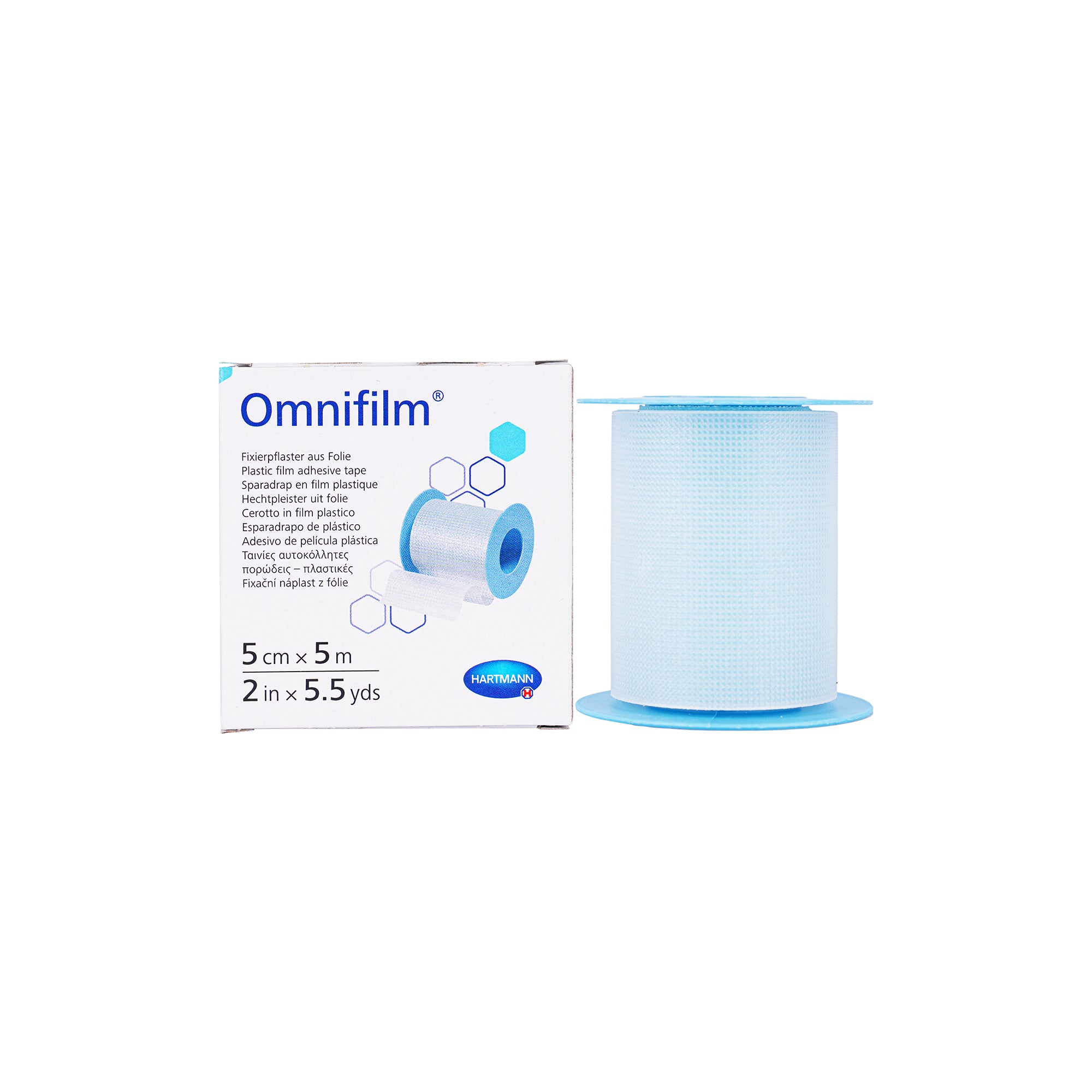18022-Hartmann Omnifilm Tape 5cmx5m 1pc +5