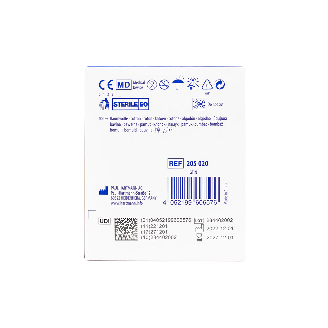 18028-Hartmann Sterilux ES 5x5cm 2*25pcs +3
