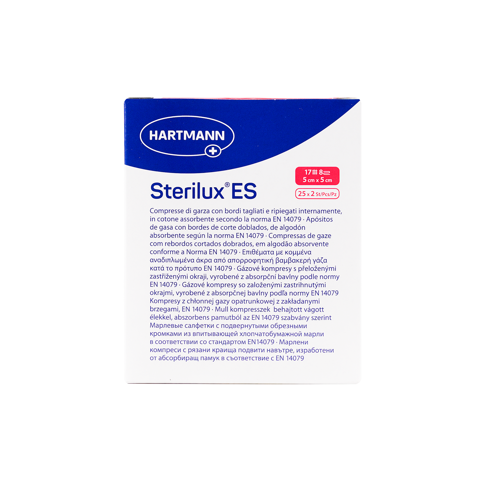 Hartmann Sterilux ES 5x5cm 2*25pcs