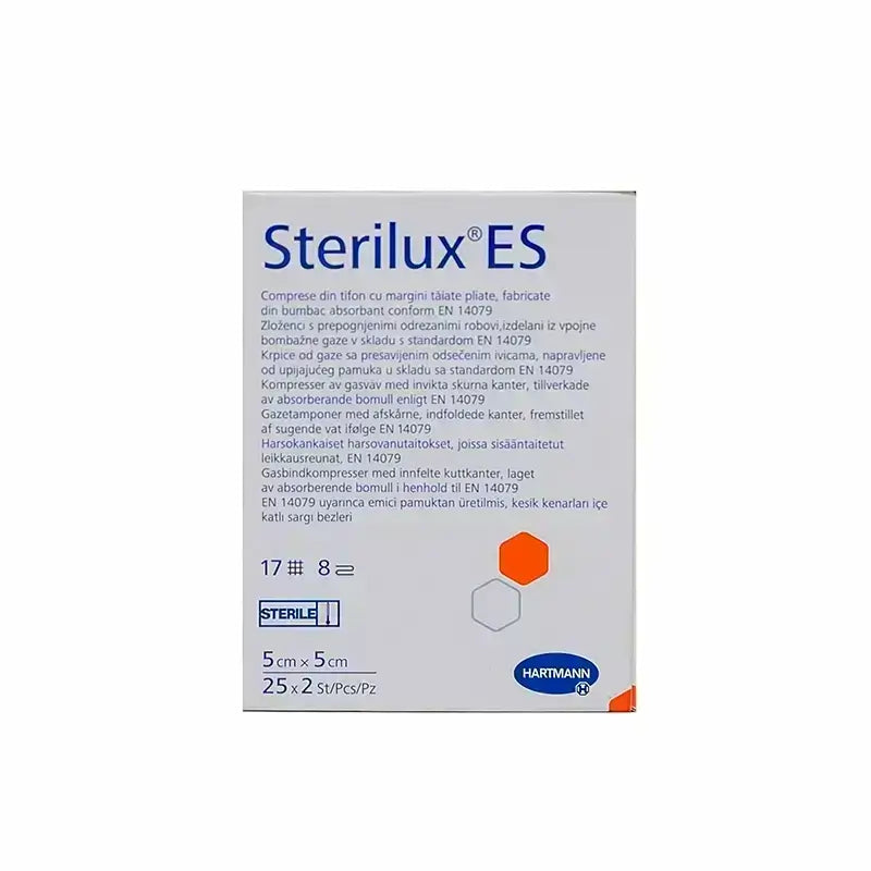 Hartmann Sterilux ES 5x5cm 2*25pcs