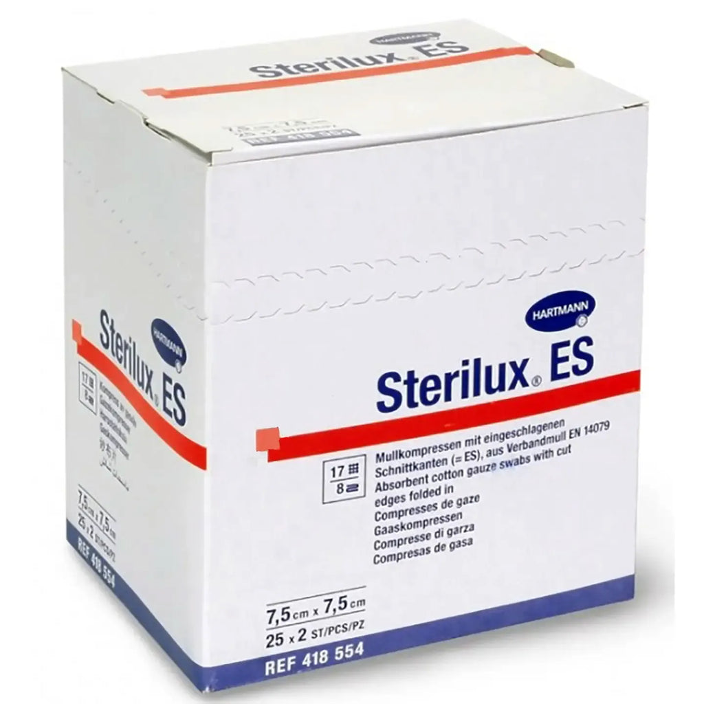 Hartmann Sterilux ES 7.5x7.5cm 2*25pcs