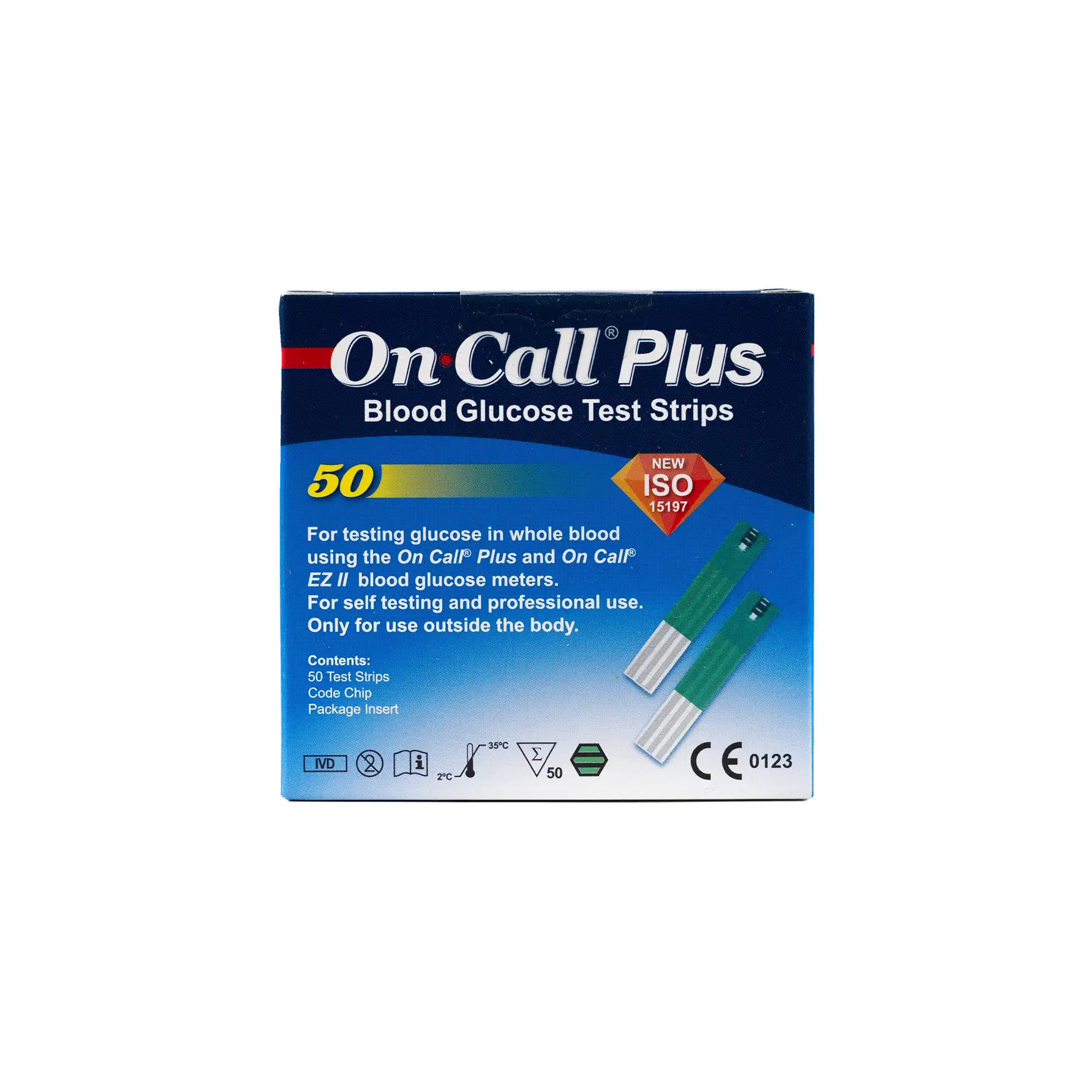On Call Plus 50 Strips