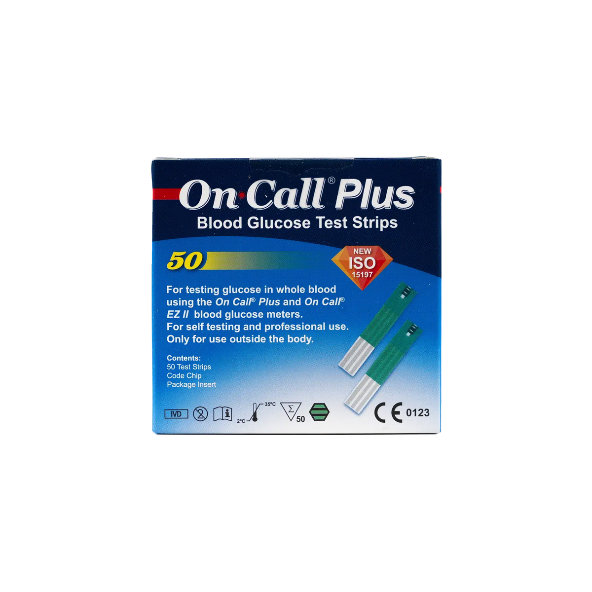 18074-On Call Plus 50 Strips