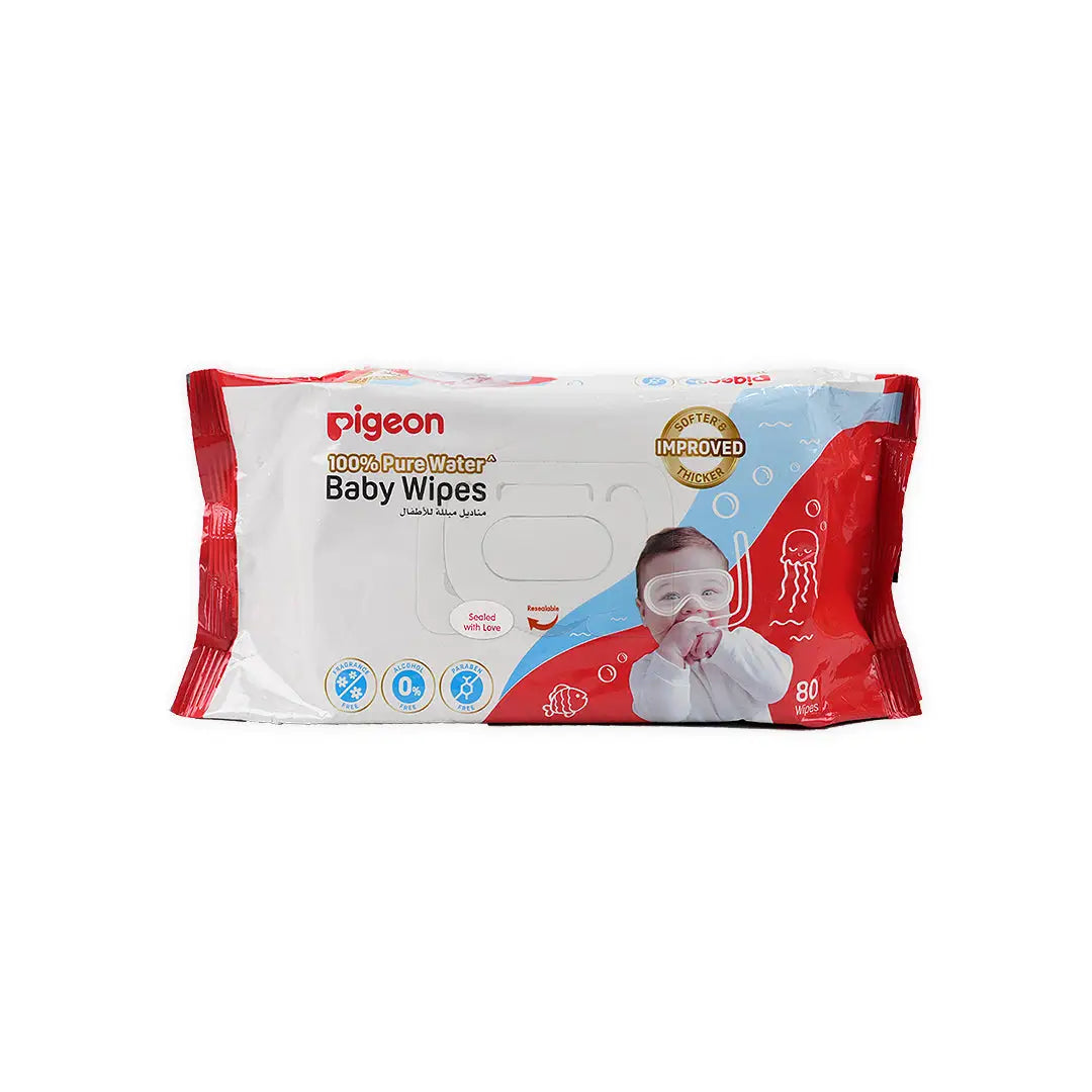 18139-Pigeon Baby Wipes 80Pcs-79477
