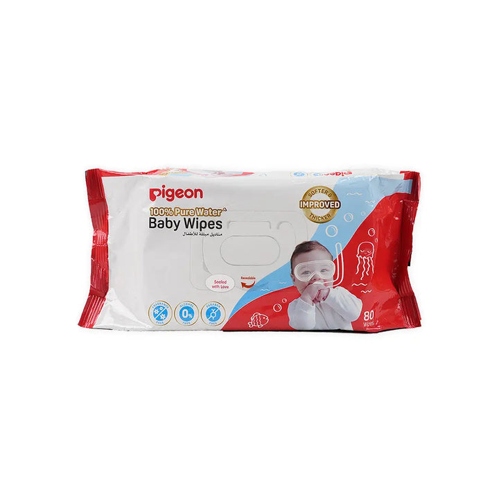 18139-Pigeon Baby Wipes 80Pcs-79477