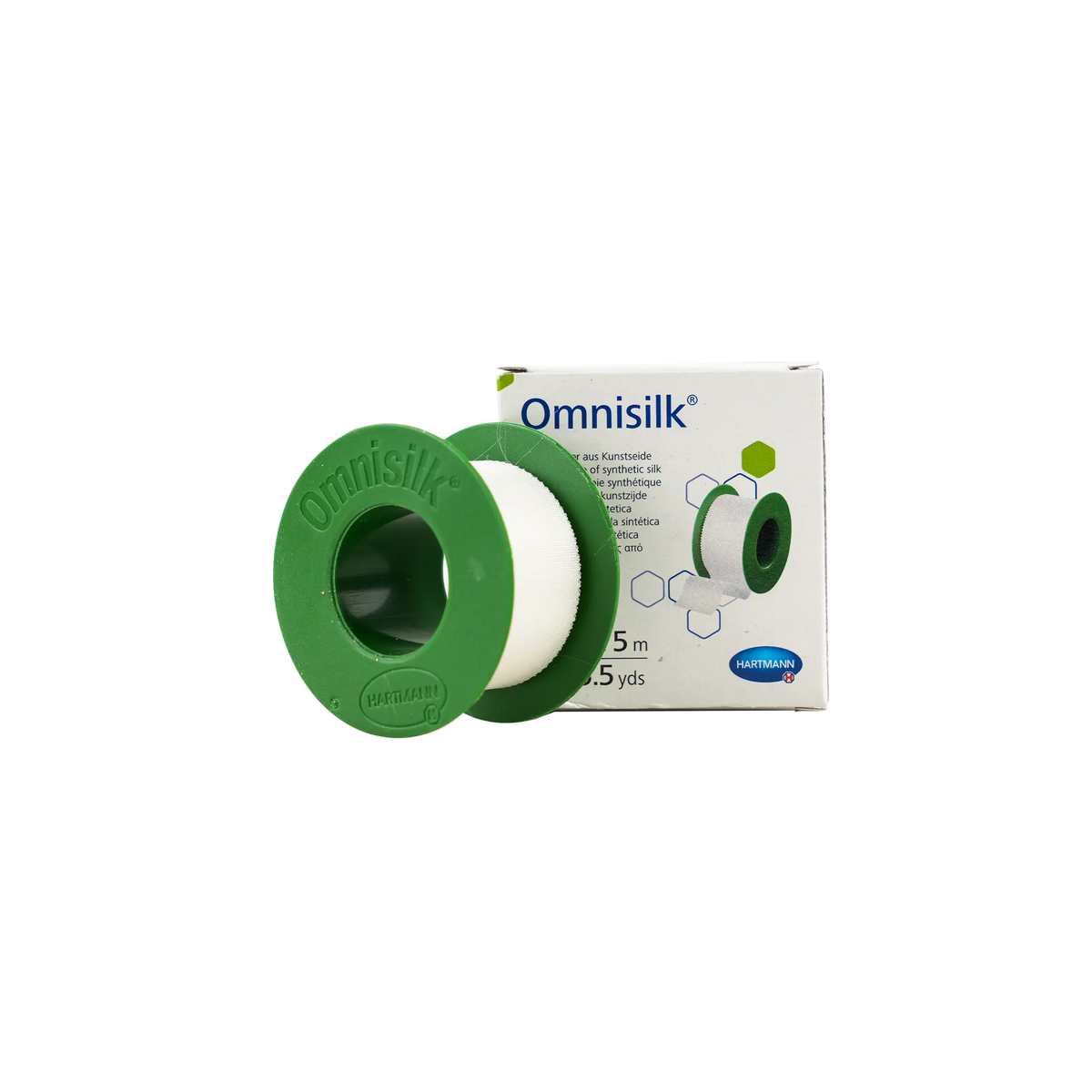 18263-Hartmann Omnisilk Tape 2.5cmx5m 1pc