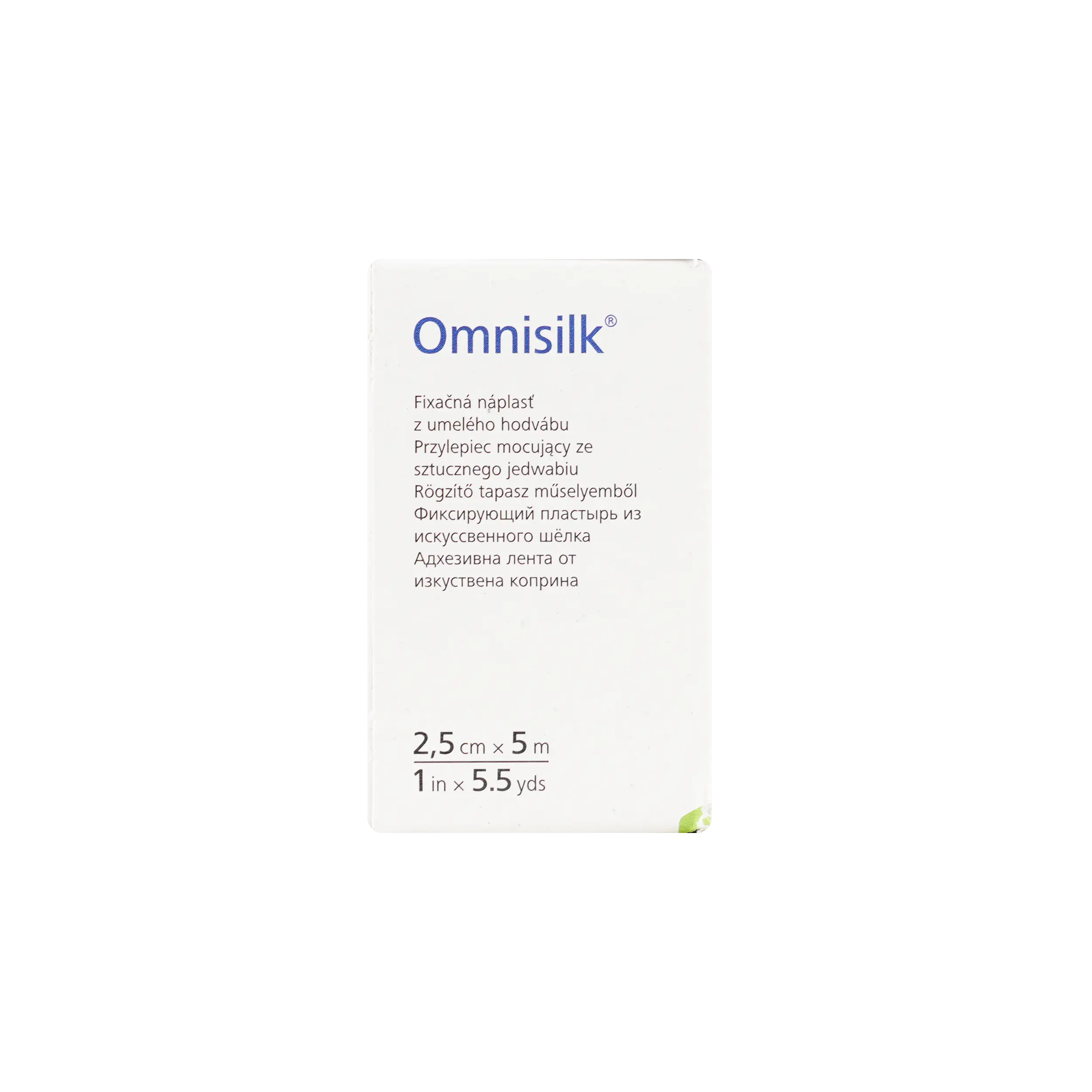 Hartmann Omnisilk Tape 2.5cmx5m 1pc