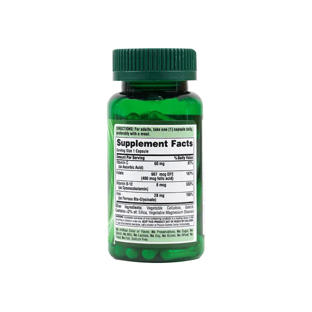 18398-Puritans Pride Easy Iron 28 Mg 90 Cap +1