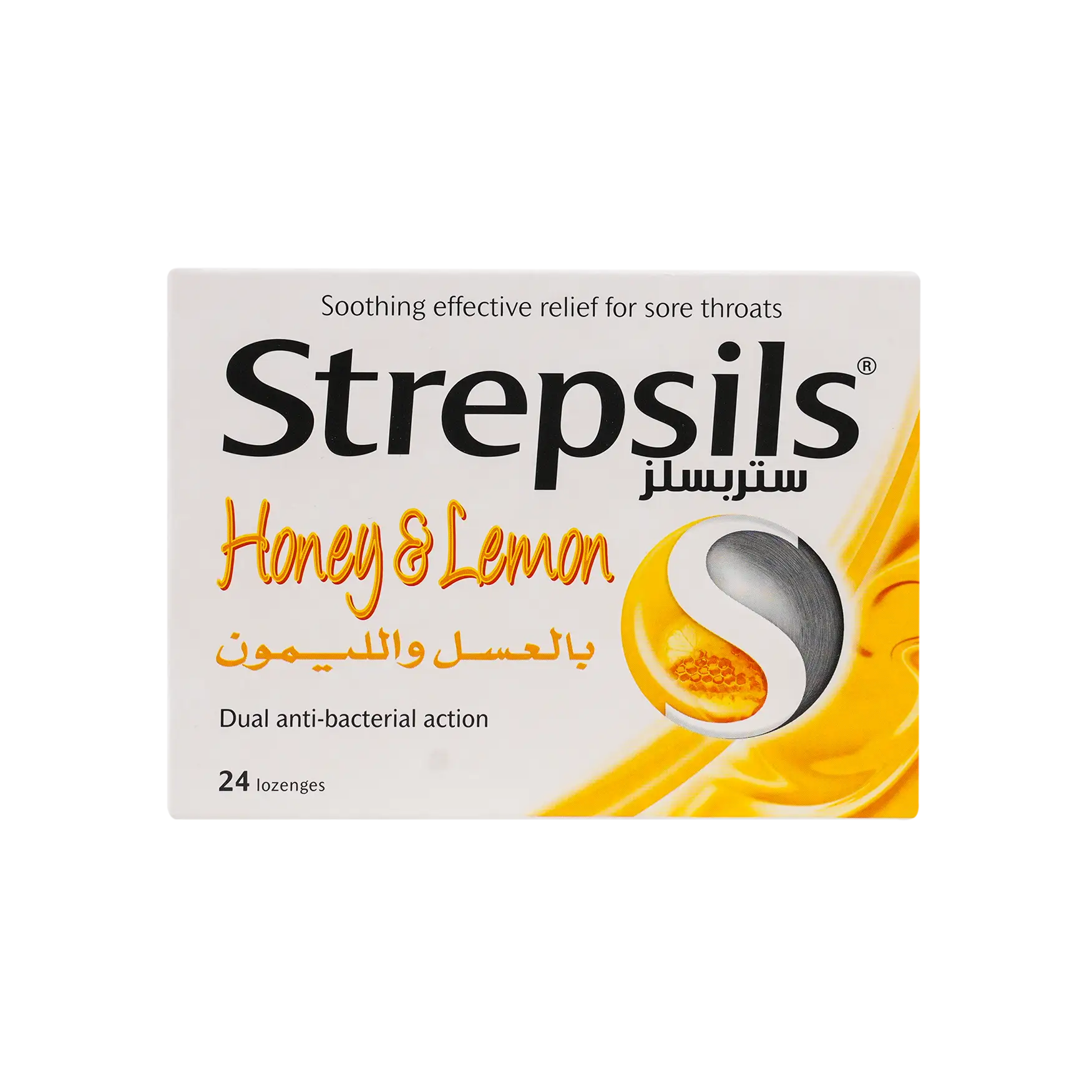 STREPSILS HONEY & LEMON 24 LOZ