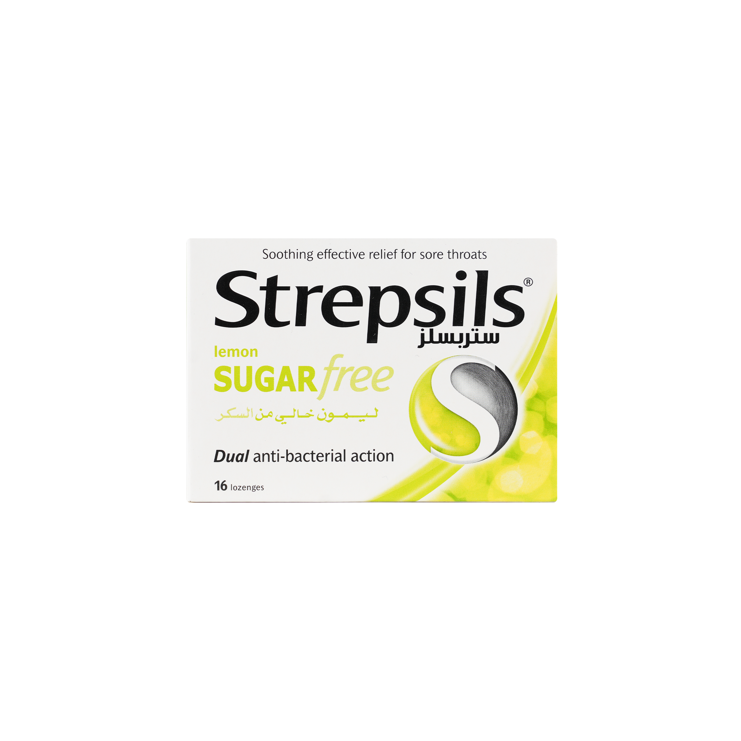 STREPSILS LEMON (SUGAR FREE) 16 LOZ.