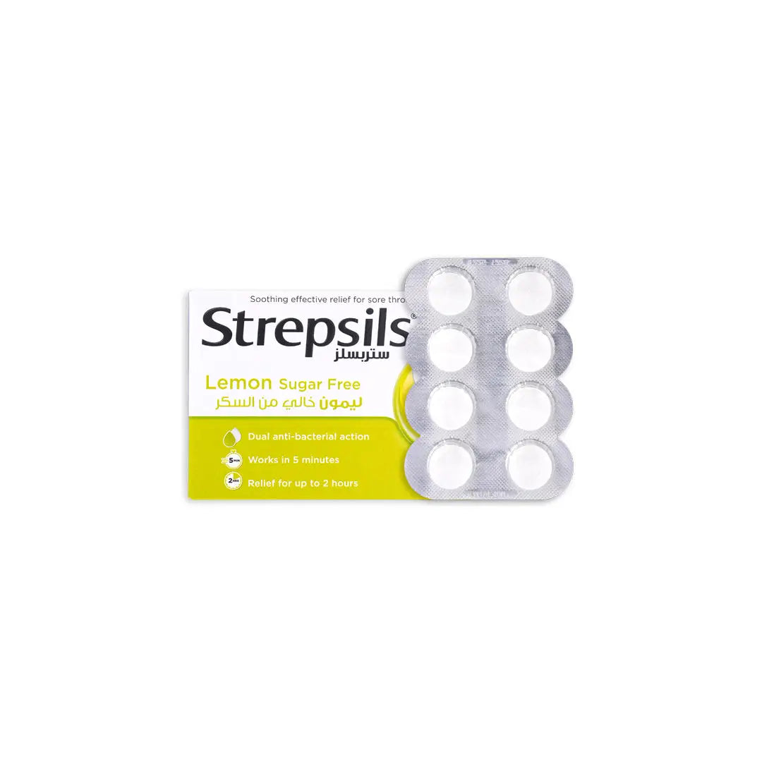 Strepsils Lemon (Sugar Free) 16 Lozenges