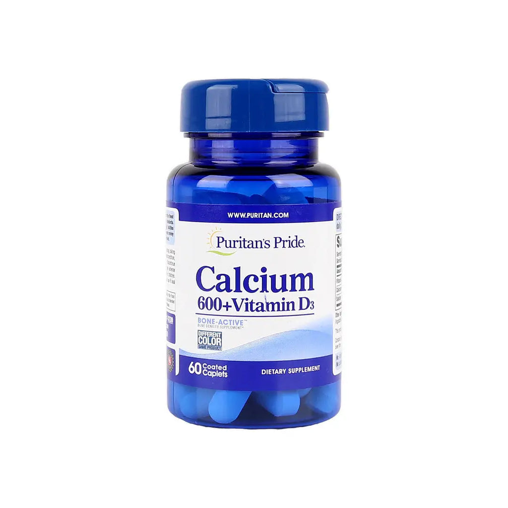 بيوريتانز برايد كالسيوم 600+فيتامين د 60 حبة