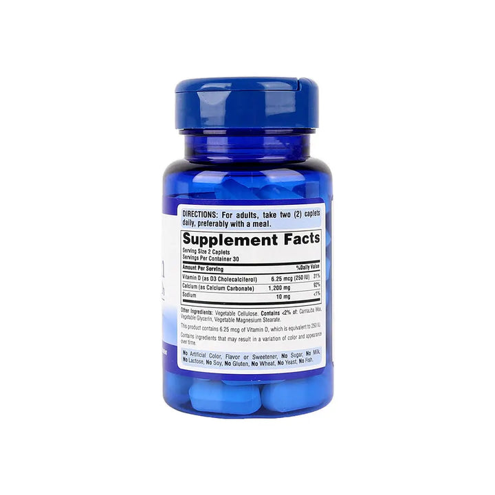 18416-Puritans Pride Calcium 600+Vit.D 60 Tab +2